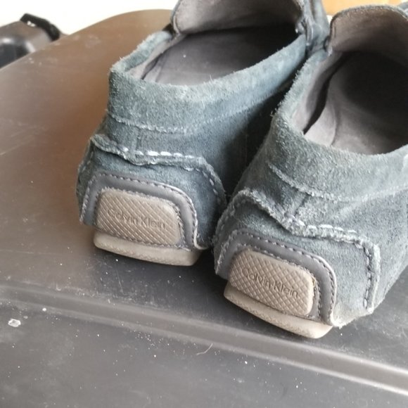 CALVIN KLEIN SUEDE-LIKE SHOES - Picture 3 of 5